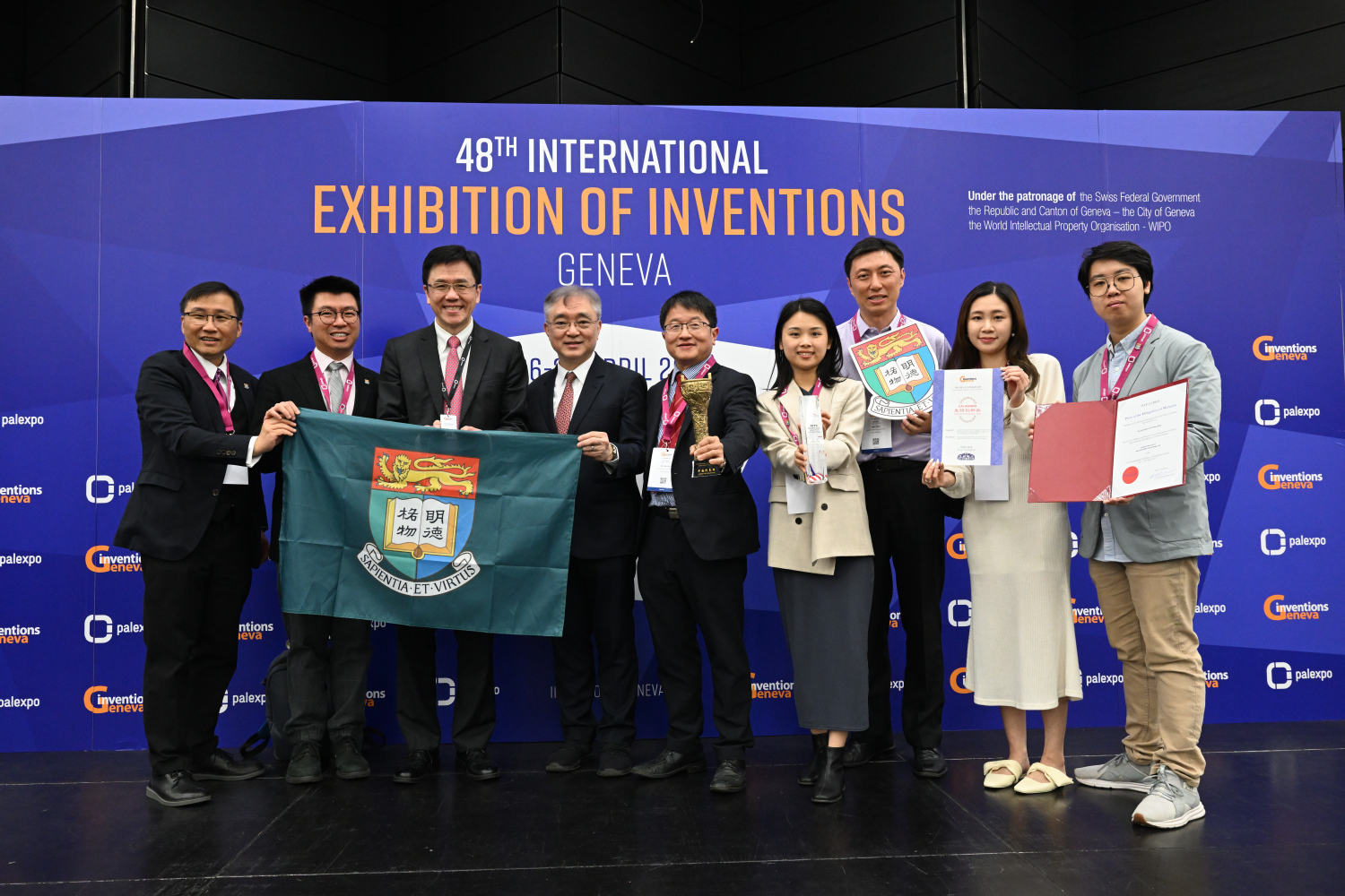 HKUs Innovative Research Novelties Excel At 48th International